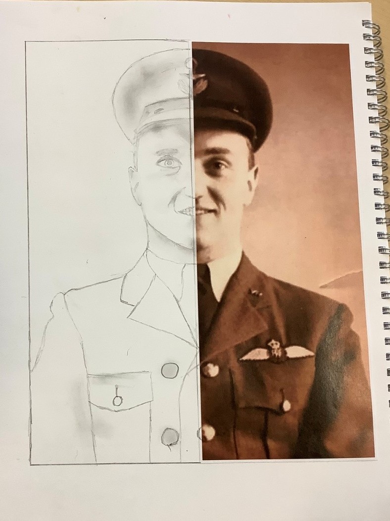 St John's Catholic Primary School World War 2 Art